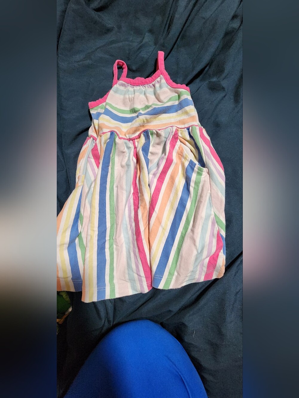 GARANIMals Colorful Rainbow Stripe Sundress